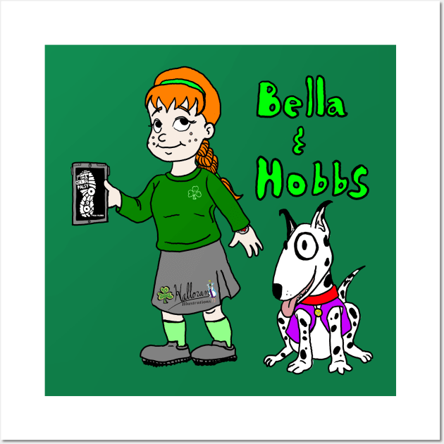 Bella & Hobbs Wall Art by Halloran Illustrations